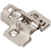 Hardware Resources HR MAX Heavy Duty 9 mm Cam Adj Zinc Die Cast Plate with Euro Screws for 700, 725, 900 and 1750 Series Hinges