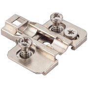 Hardware Resources HR MAX Heavy Duty 2 mm Cam Adj Zinc Die Cast Plate with Euro Screws for 700, 725, 900 and 1750 Series Hinges