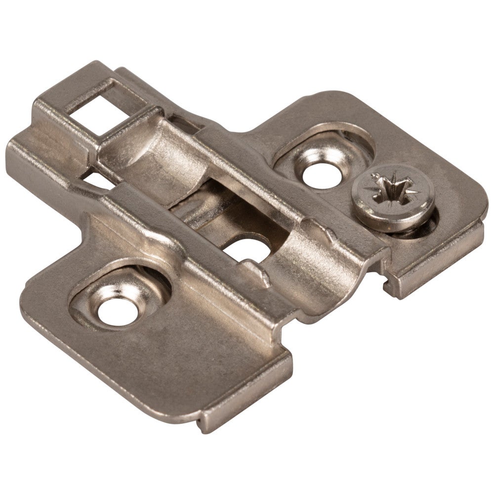 Hardware Resources HR MAX Heavy Duty 2 mm Cam Adj Zinc Die Cast Plate without Screws for 700, 725, 900 and 1750 Series Hinges
