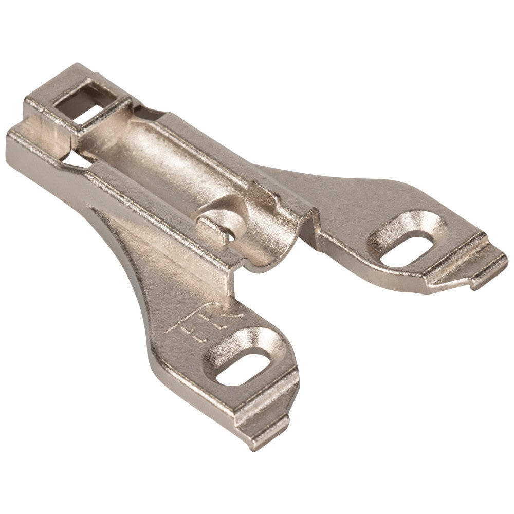 Hardware Resources HR MAX Heavy Duty 3 mm Non-Cam Adj Zinc Die Cast Plate without Screws for 700, 725, 900 & 1750 Hinges