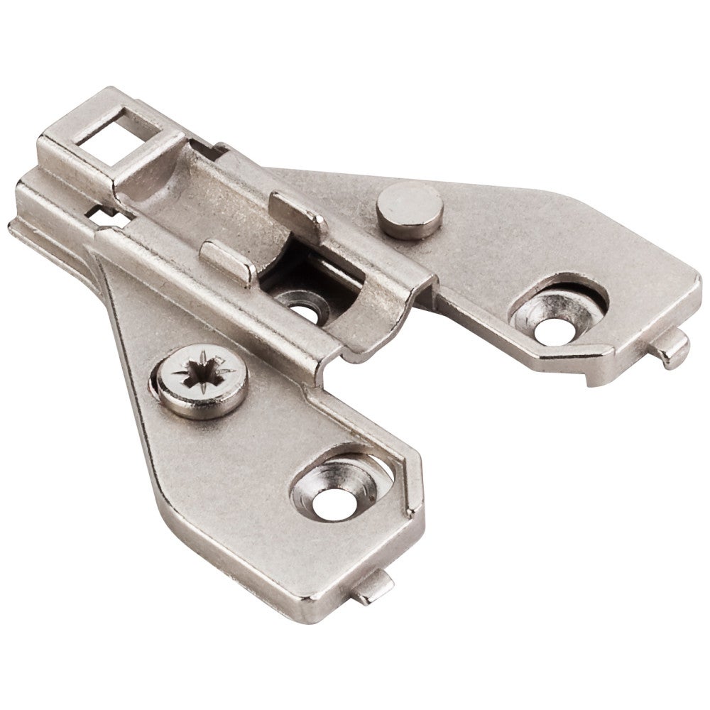 Hardware Resources HR MAX Heavy Duty 0 mm Cam Adj Zinc Die Cast Plate without Screws for 700, 725, 900 and 1750 Series Hinges