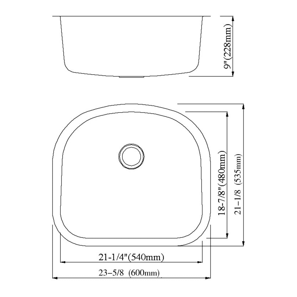 Undermount Kitchen Sinks Undermount Series 6001 2320