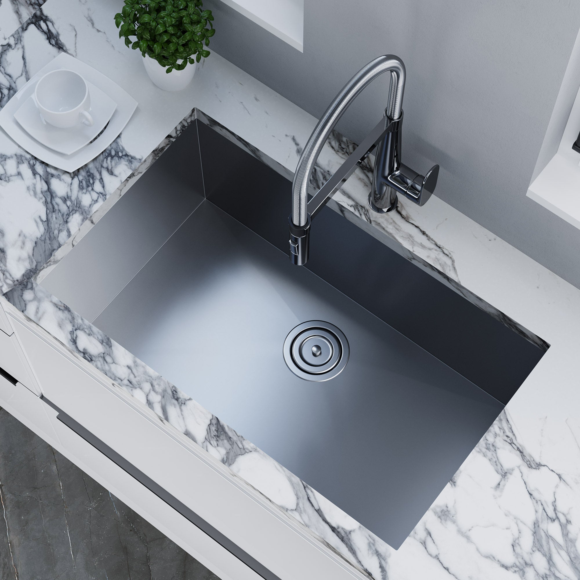 Undermount Kitchen Sinks Handcrafted Series-6002 3018C