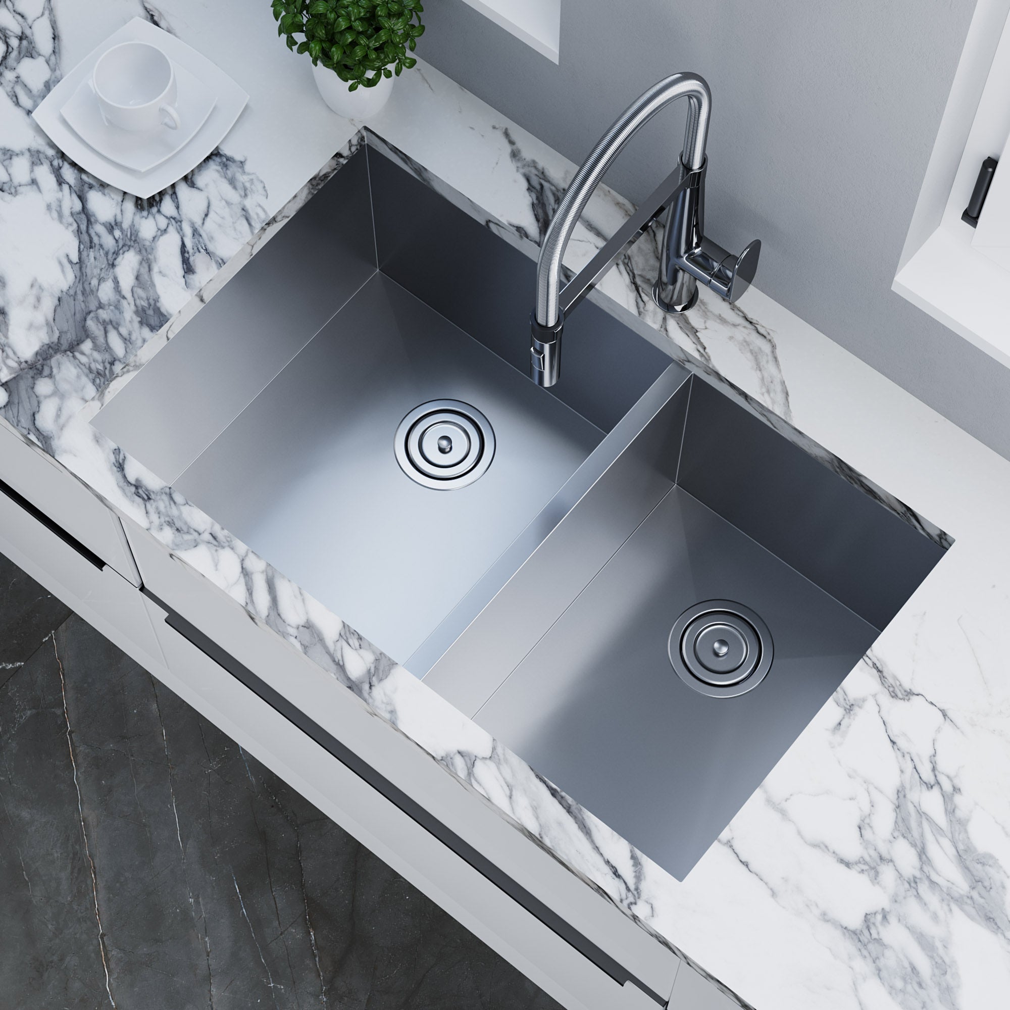 Undermount Kitchen Sinks Handcrafted Series-6002 3320