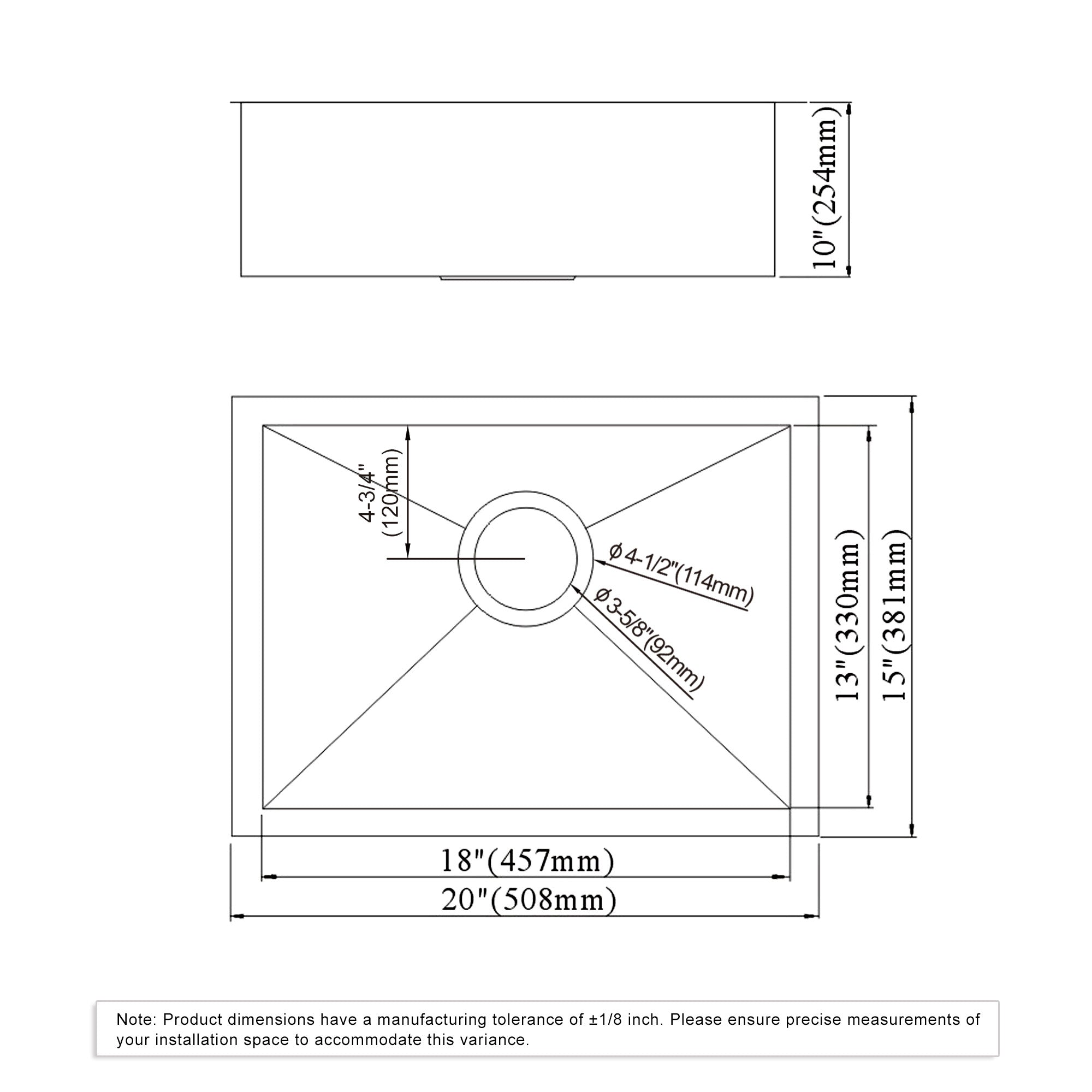 Undermount Kitchen Sinks Handcrafted Series-6002 2015