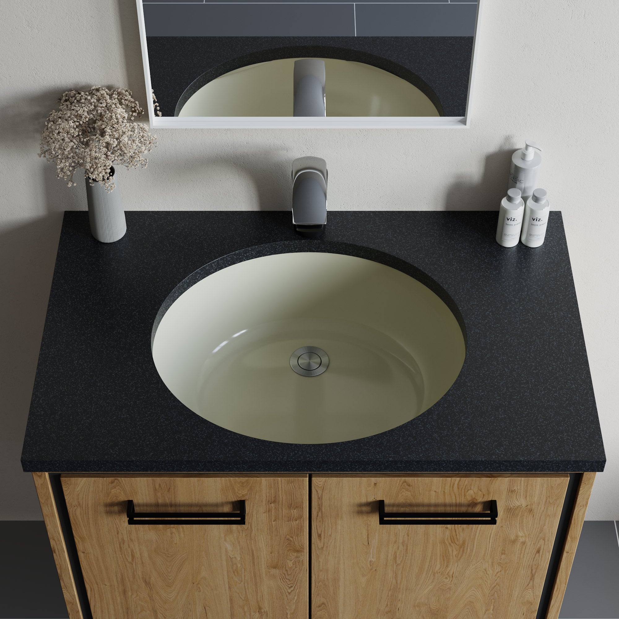 Undercounter Ceramic Sink  6003 1916