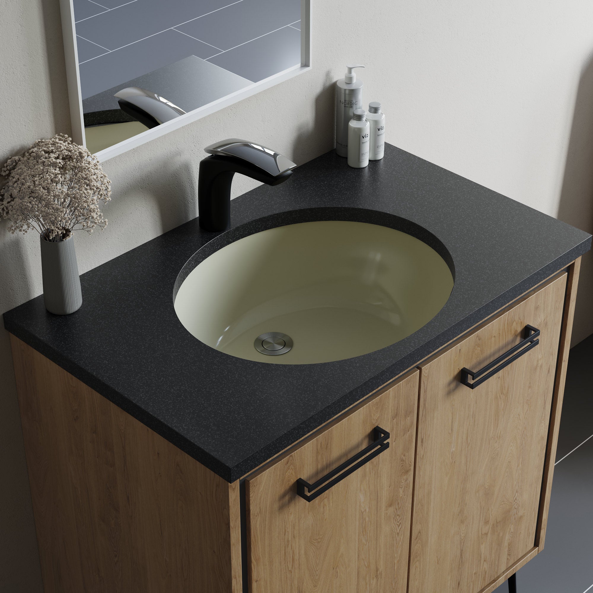 Undercounter Ceramic Sink  6003 1916