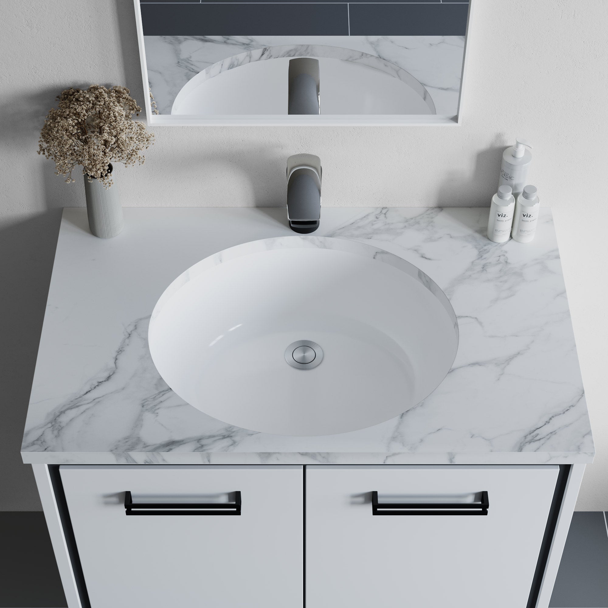 Undercounter Ceramic Sink  6003 1916
