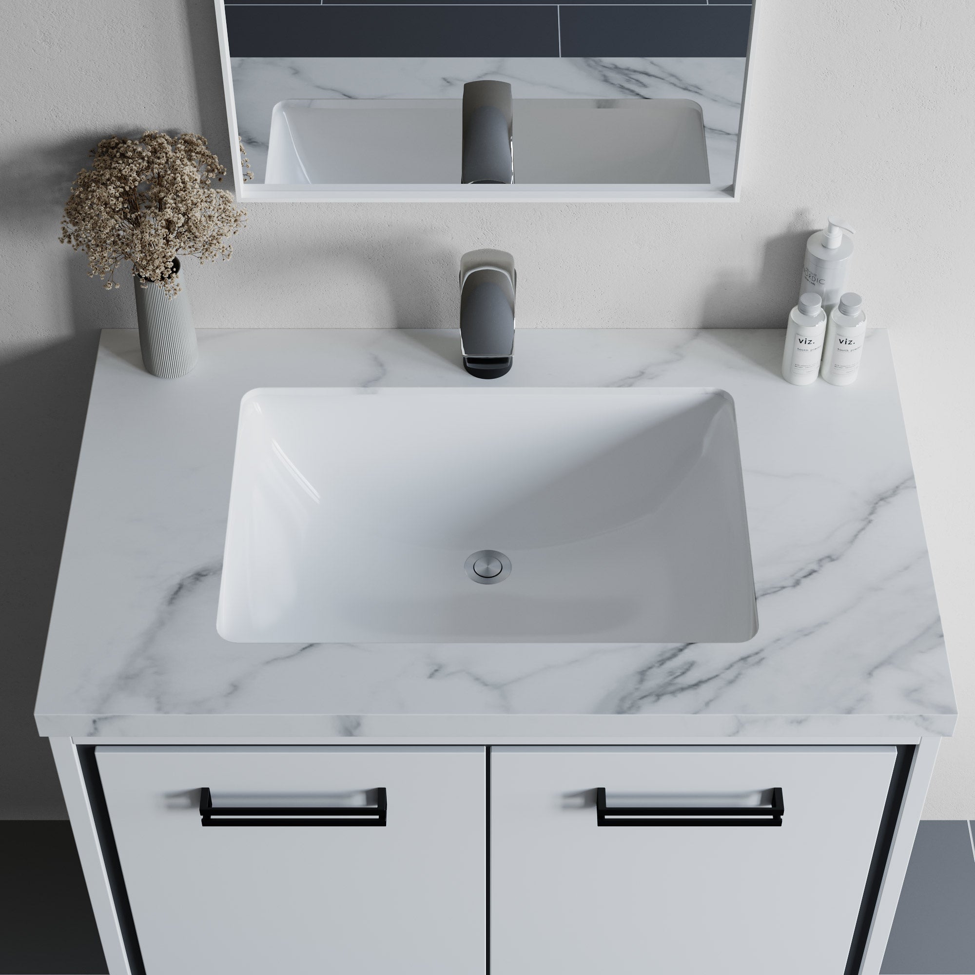 Undercounter Ceramic Sink  6003 2115