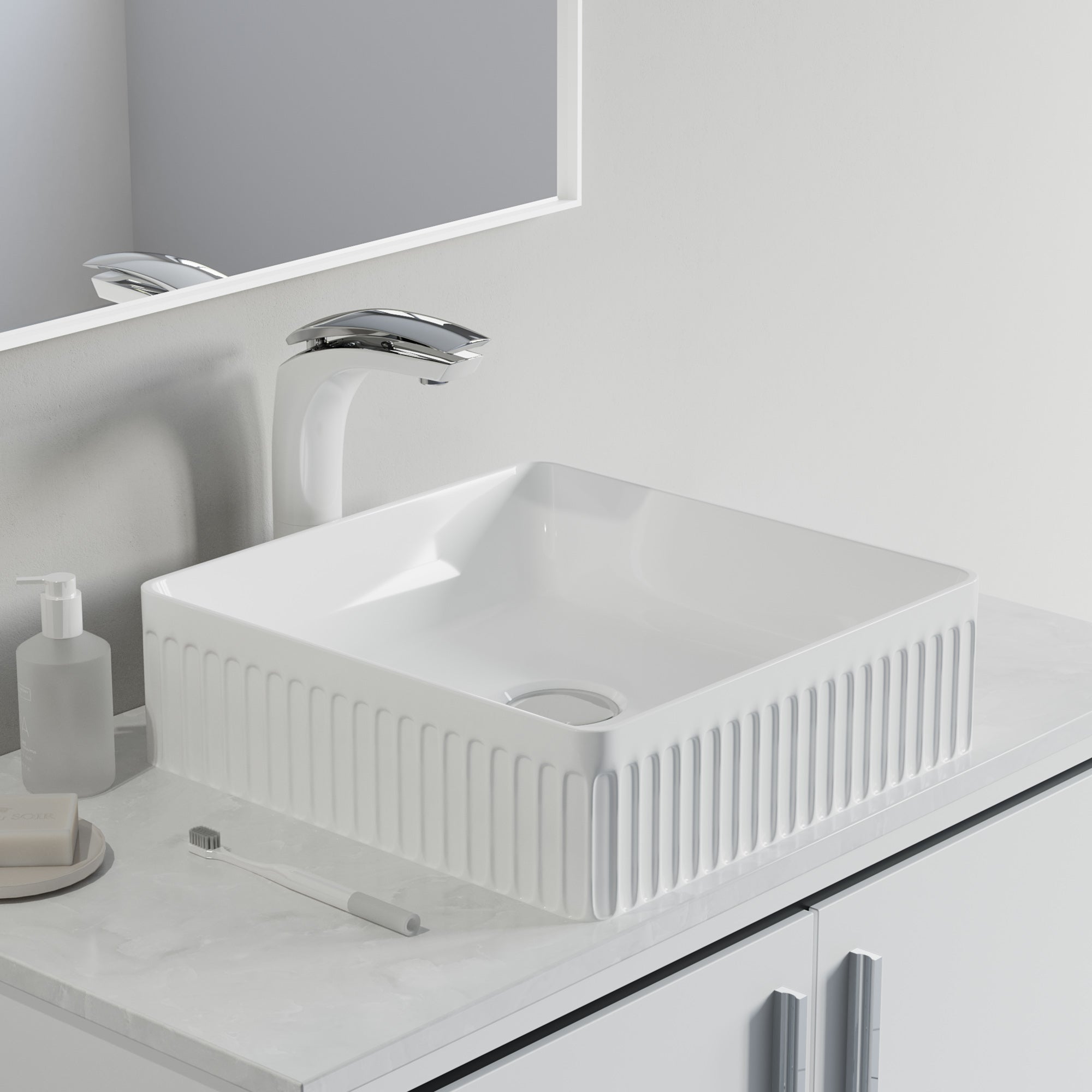 Bathroom Vessel Sink - 6004 1515