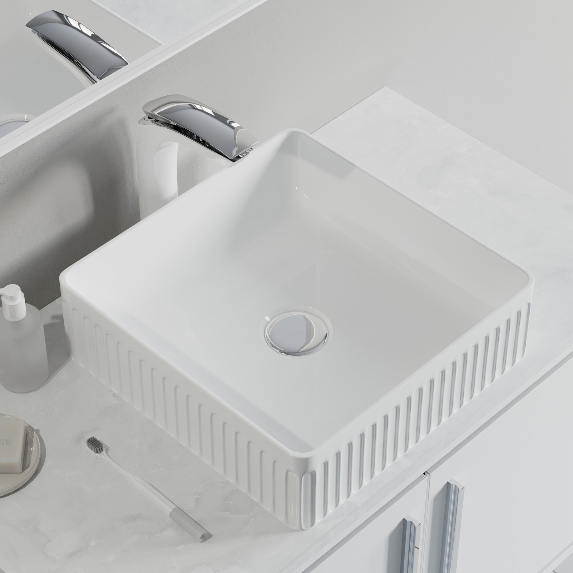 Bathroom Vessel Sink - 6004 1515