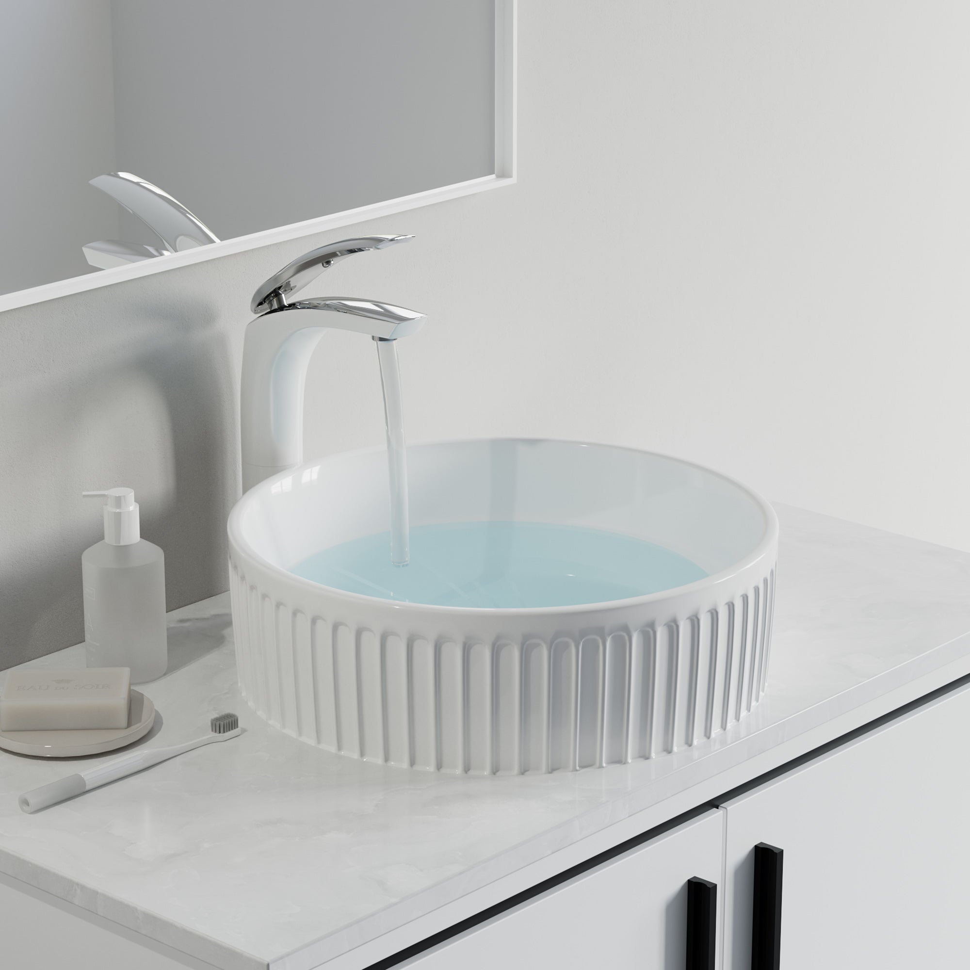Bathroom Vessel Sink - 6004 1616