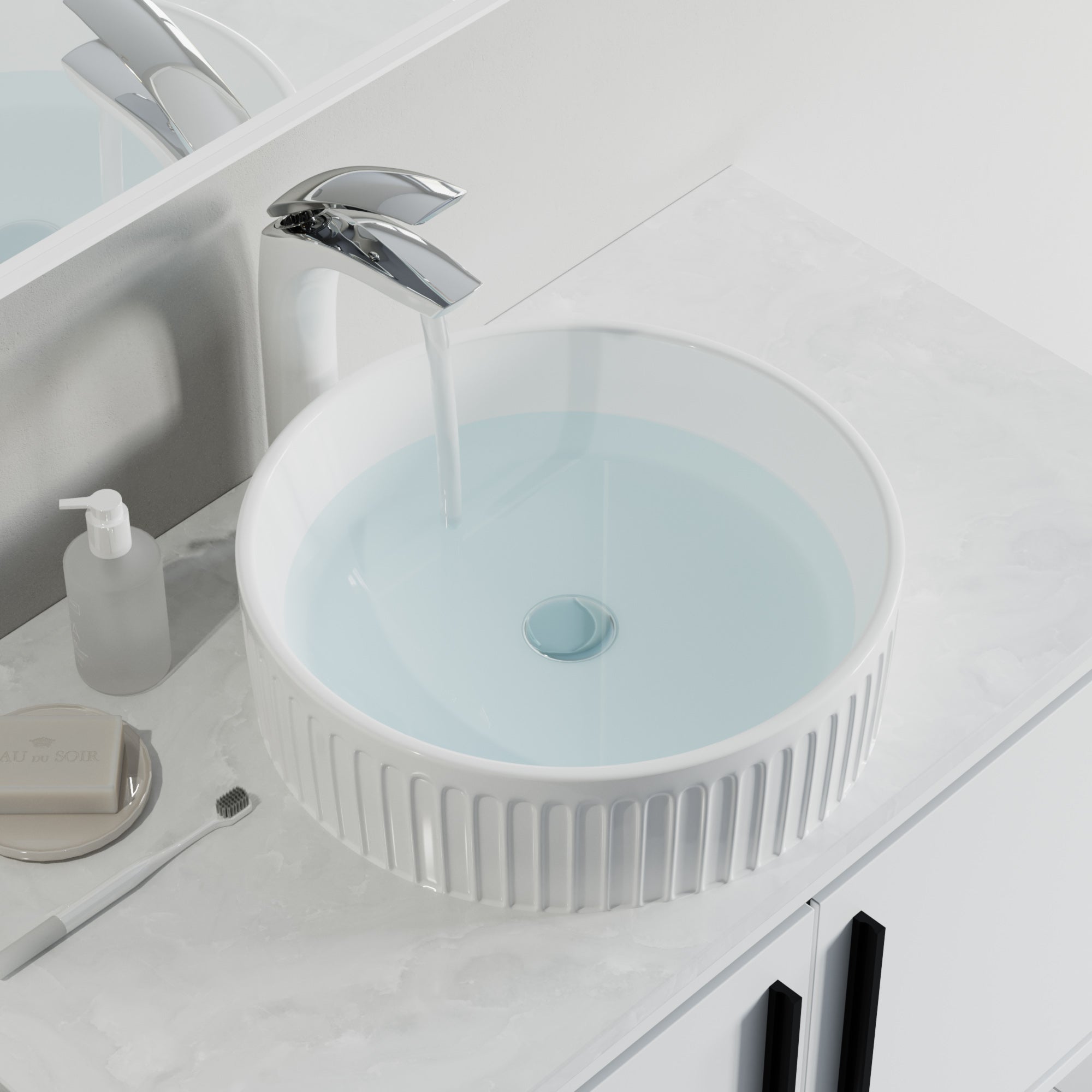Bathroom Vessel Sink - 6004 1616