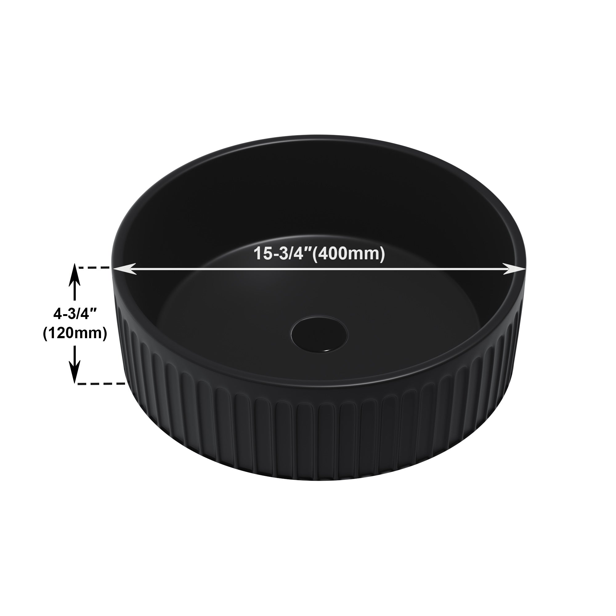 Bathroom Vessel Sink - 6004 1616