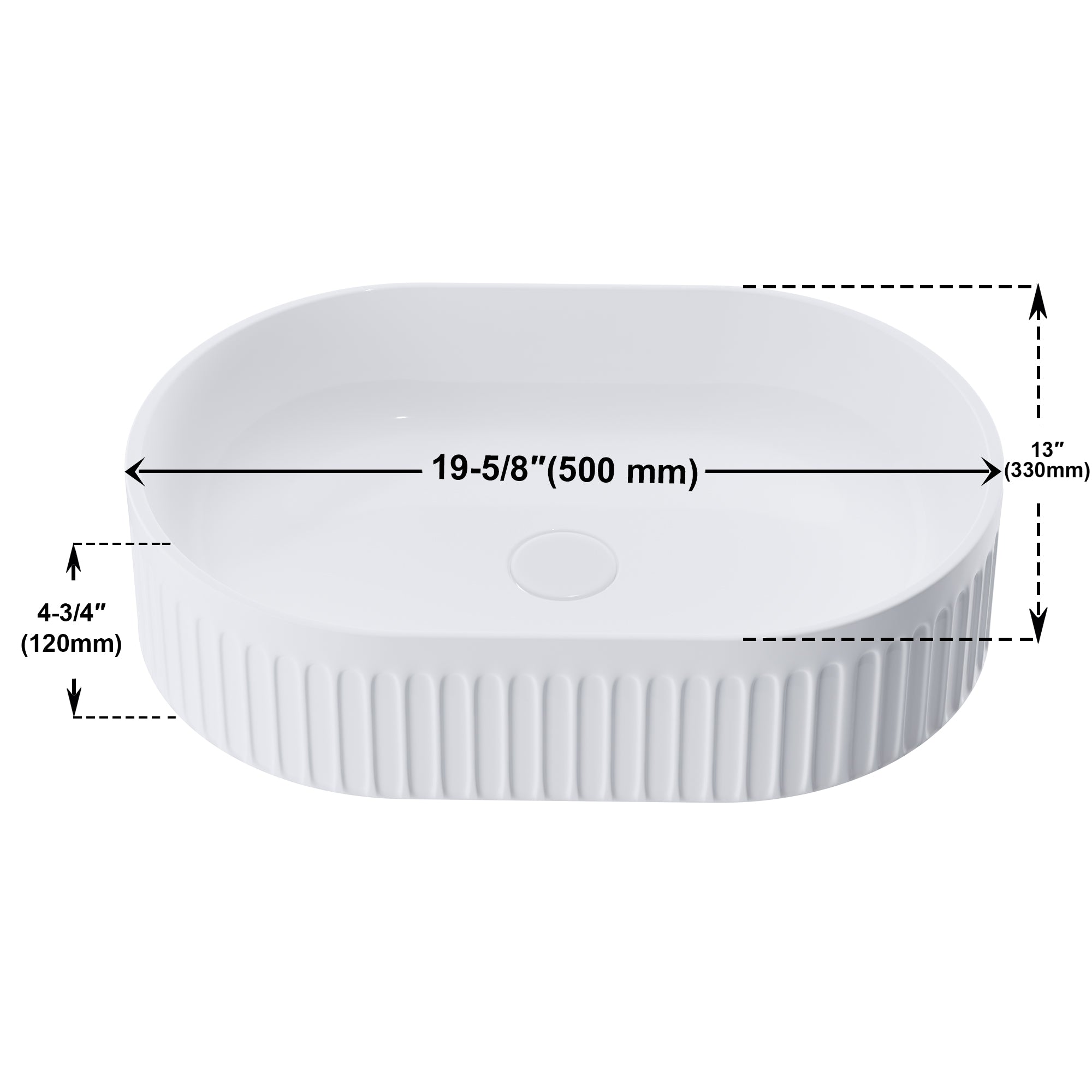 Bathroom Vessel Sink - 6004 2013
