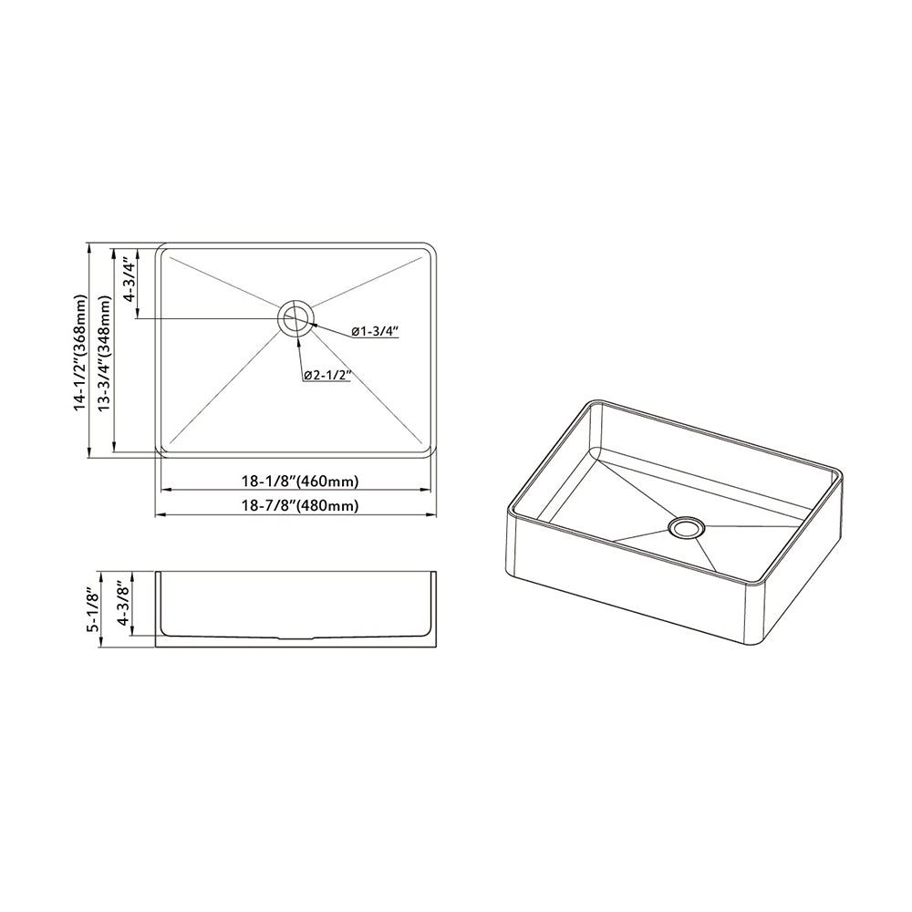 Vessel Sink 6004 1915