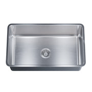 Undermount Kitchen Sinks Handcrafted Small-Radius Corner (R25) Series 6005 3018