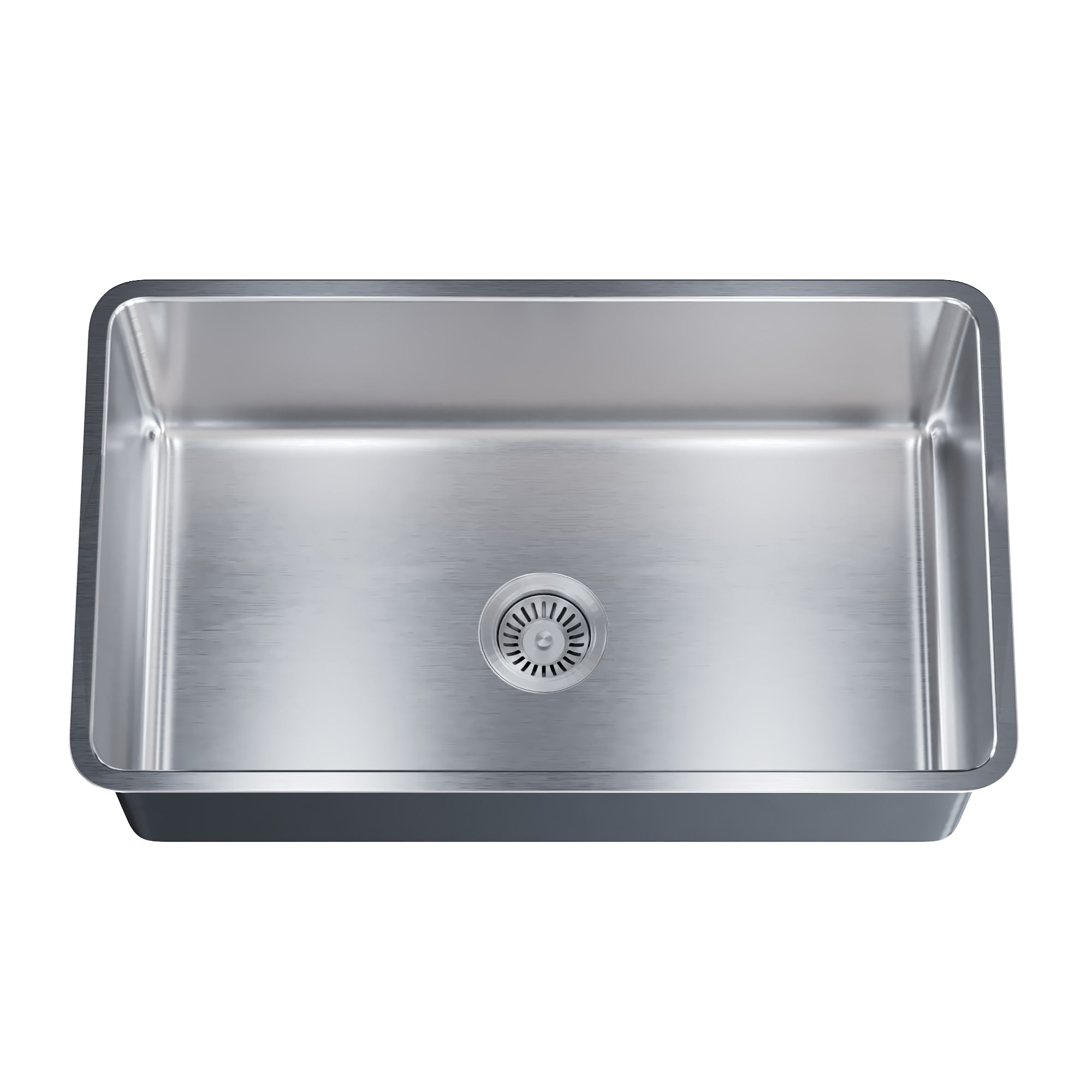Undermount Kitchen Sinks Handcrafted Small-Radius Corner (R25) Series 6005 3018
