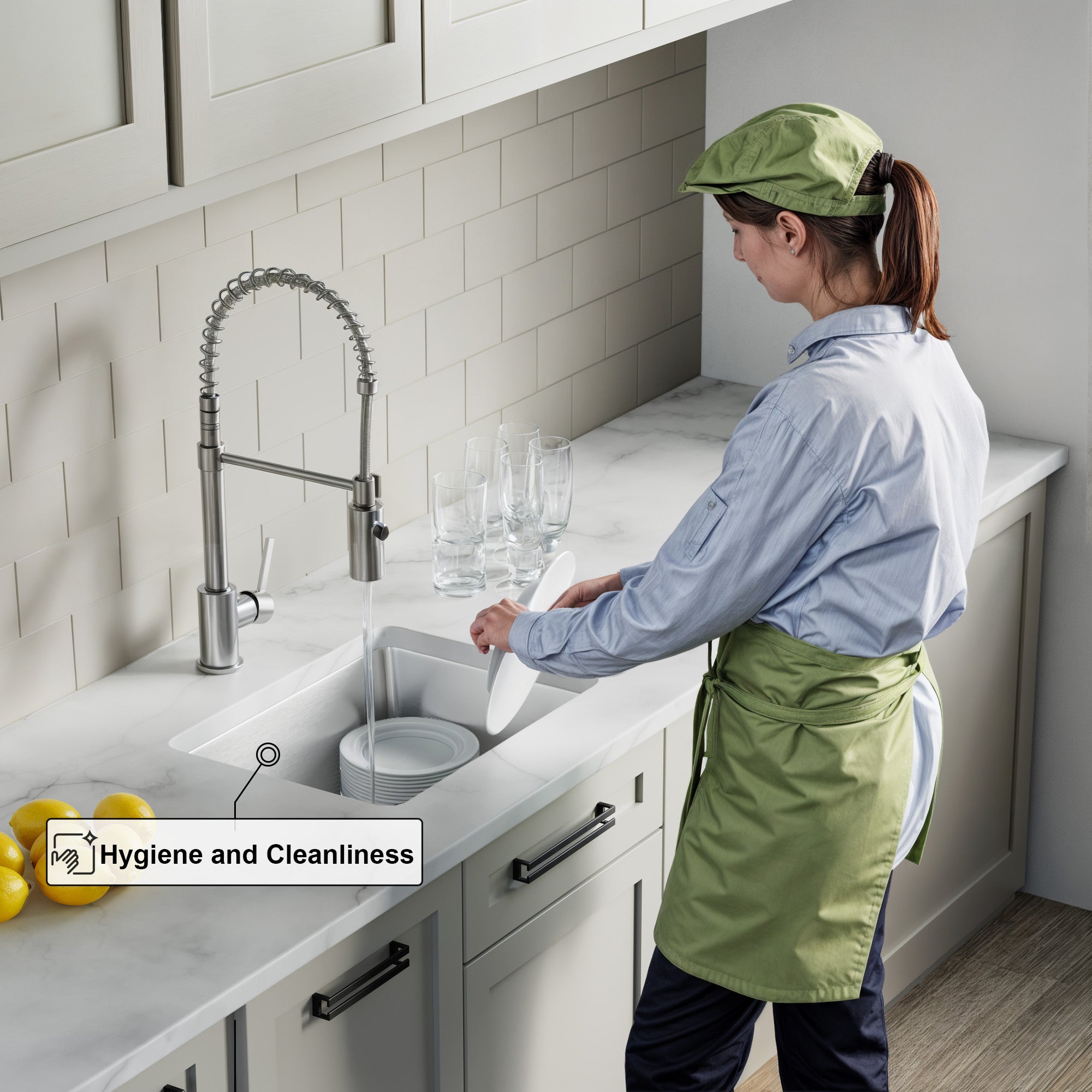 Undermount Kitchen Sinks Handcrafted Small-Radius Corner Series-6008 2015