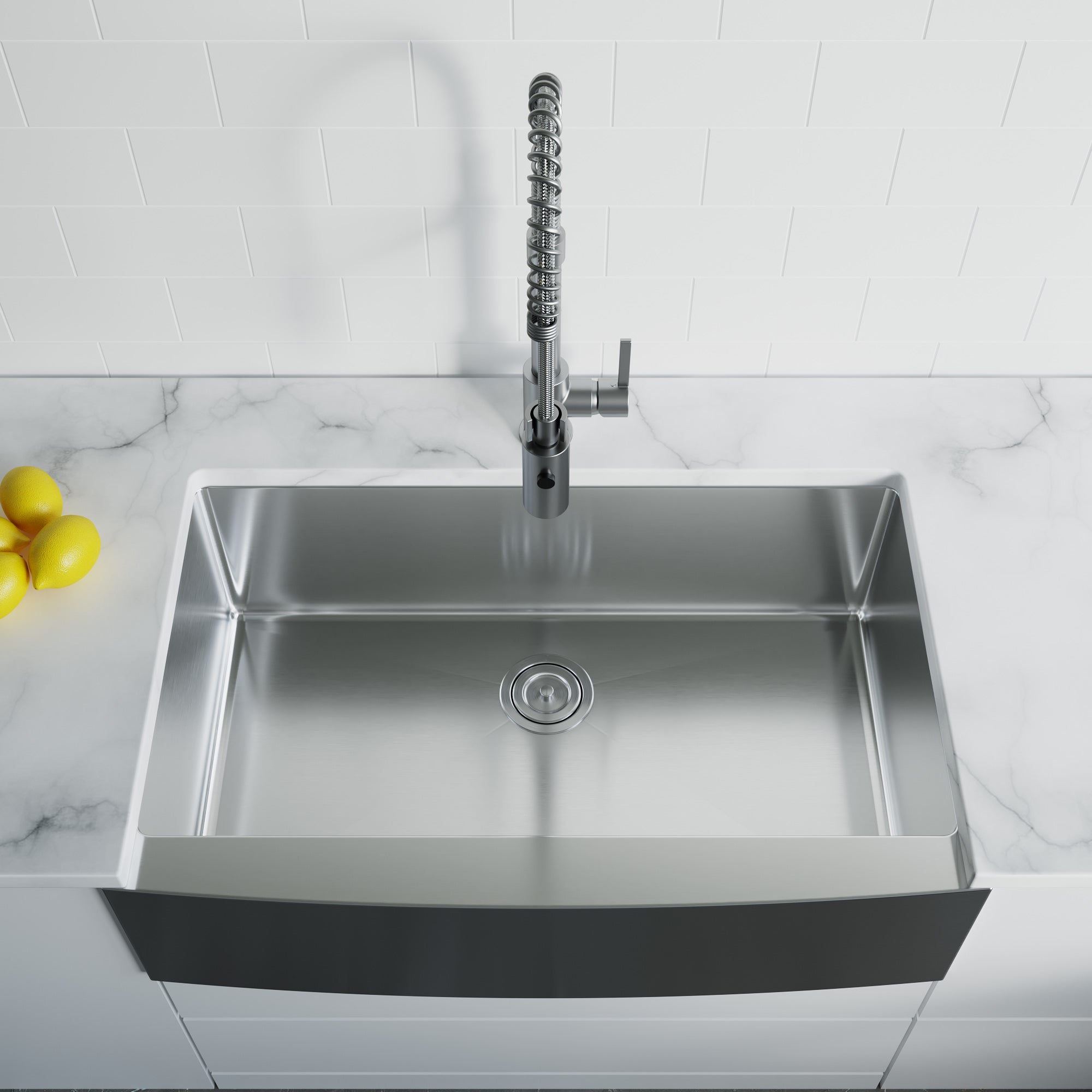 Undermount Kitchen Sinks Handcrafted Small-Radius Corner Series-6008 3320