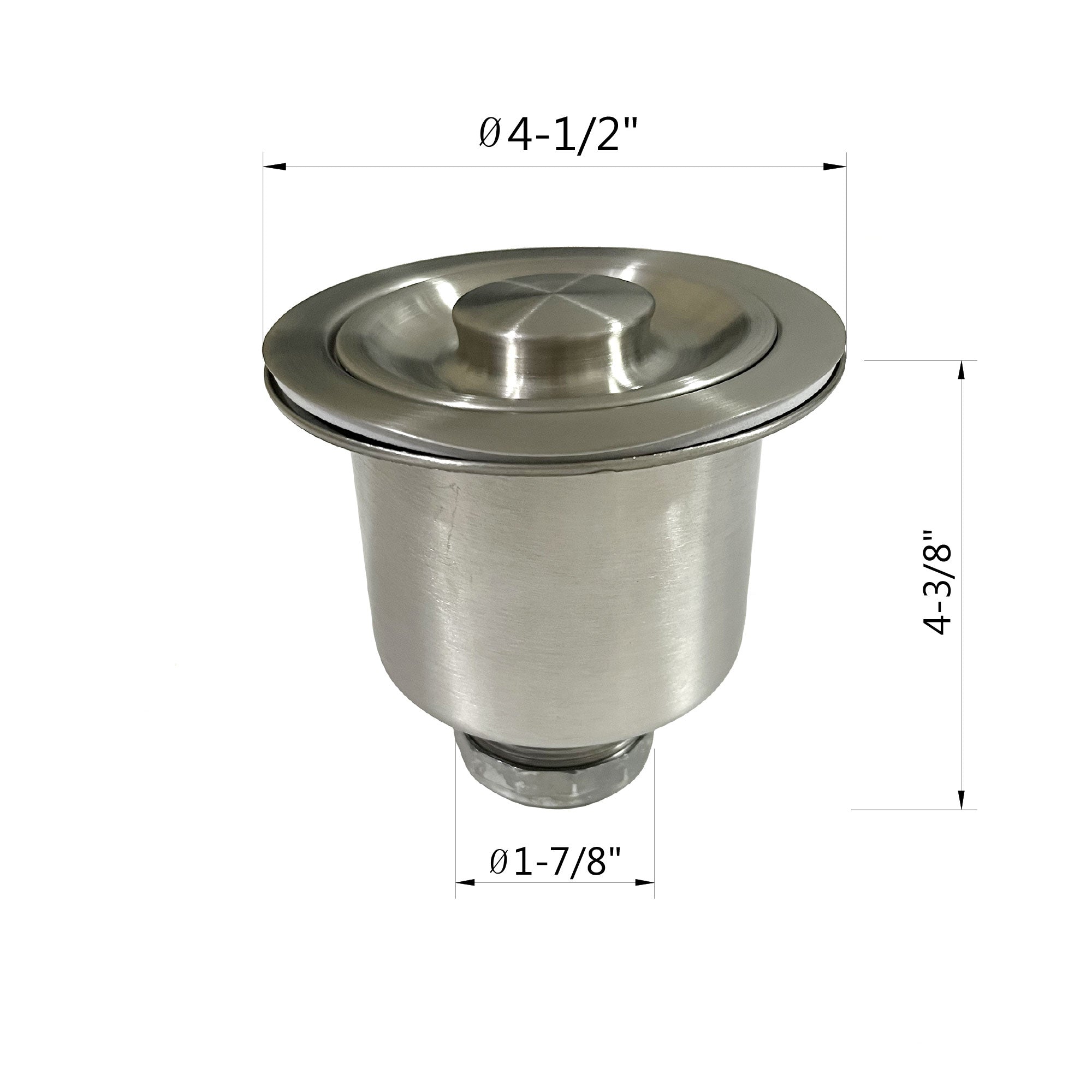 Sinks Accessories All Stainless Steel Strainer-6011 02