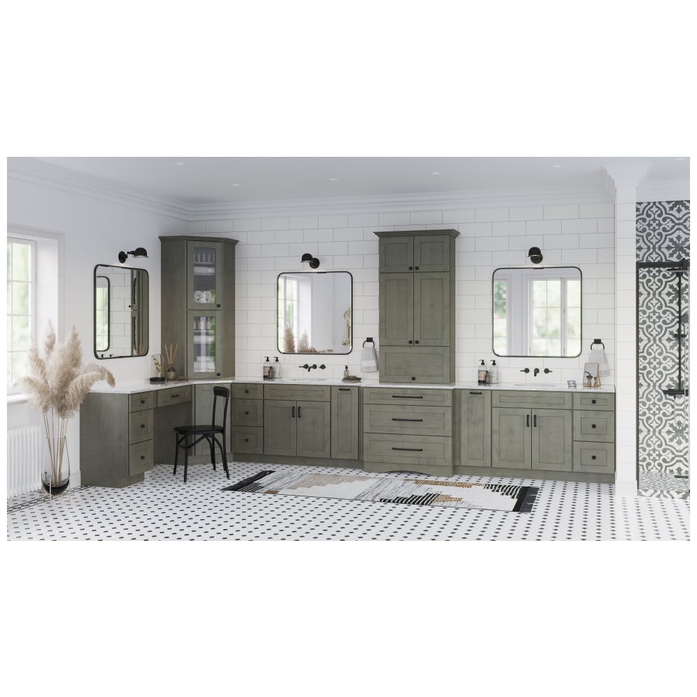 Hardware Resources 96 mm Center-to-Center Matte Black Rustic Twist Tahoe Cabinet Pull