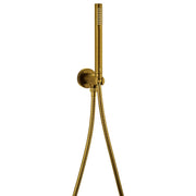 Fortis 604400CBG Rilassante Round Handshower Kit Brushed Gold 1.8 GPM