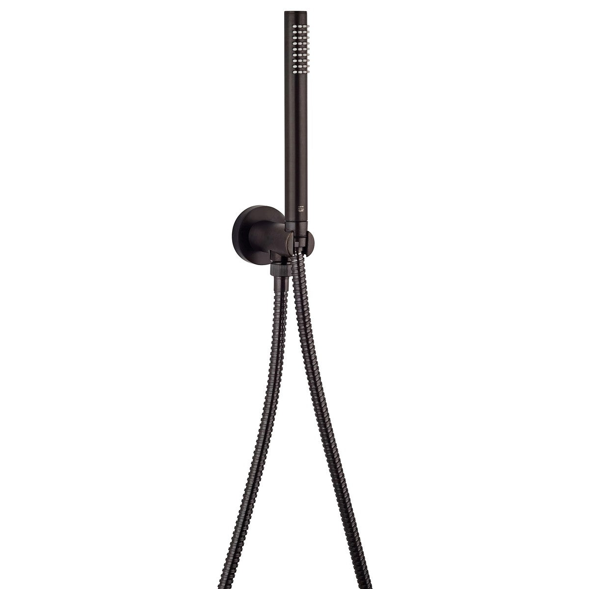 Fortis 604400CMB Rilassante Round Handshower Kit Matte Black 1.8 GPM