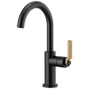 Brizo Litze® Bar Faucet with Arc Spout and Industrial Handle Kit