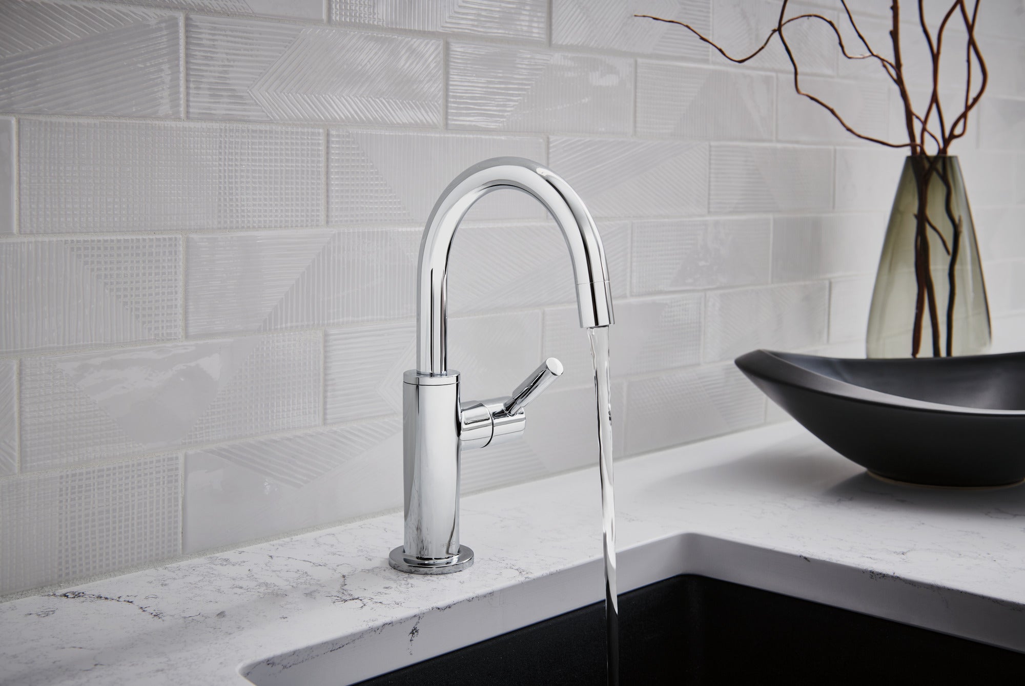 Brizo Odin® Beverage Faucet with Arc Spout