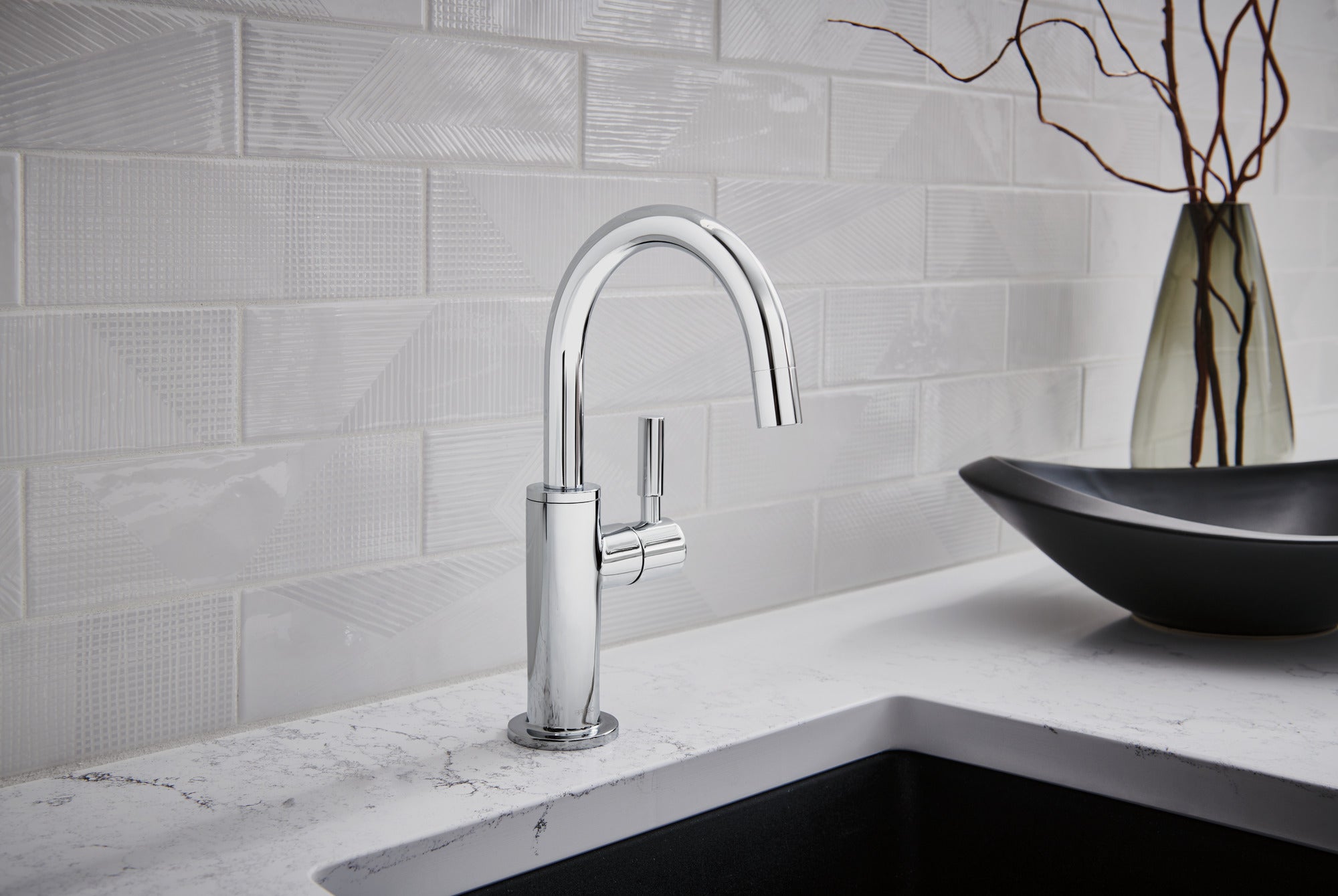 Brizo Odin® Beverage Faucet with Arc Spout