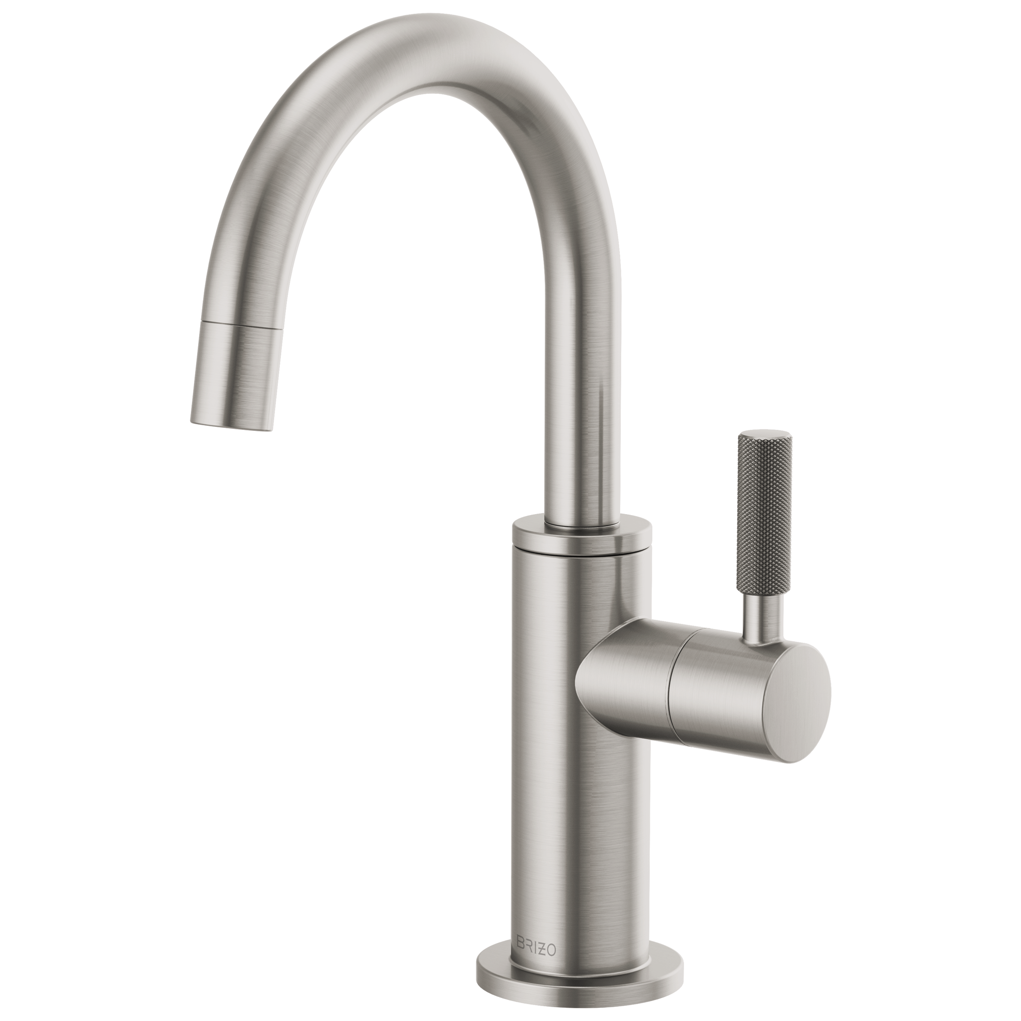 Brizo Litze® Beverage Faucet with Arc Spout and Knurled Handle