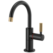 Brizo Litze® Instant Hot Faucet with Arc Spout and Knurled Handle