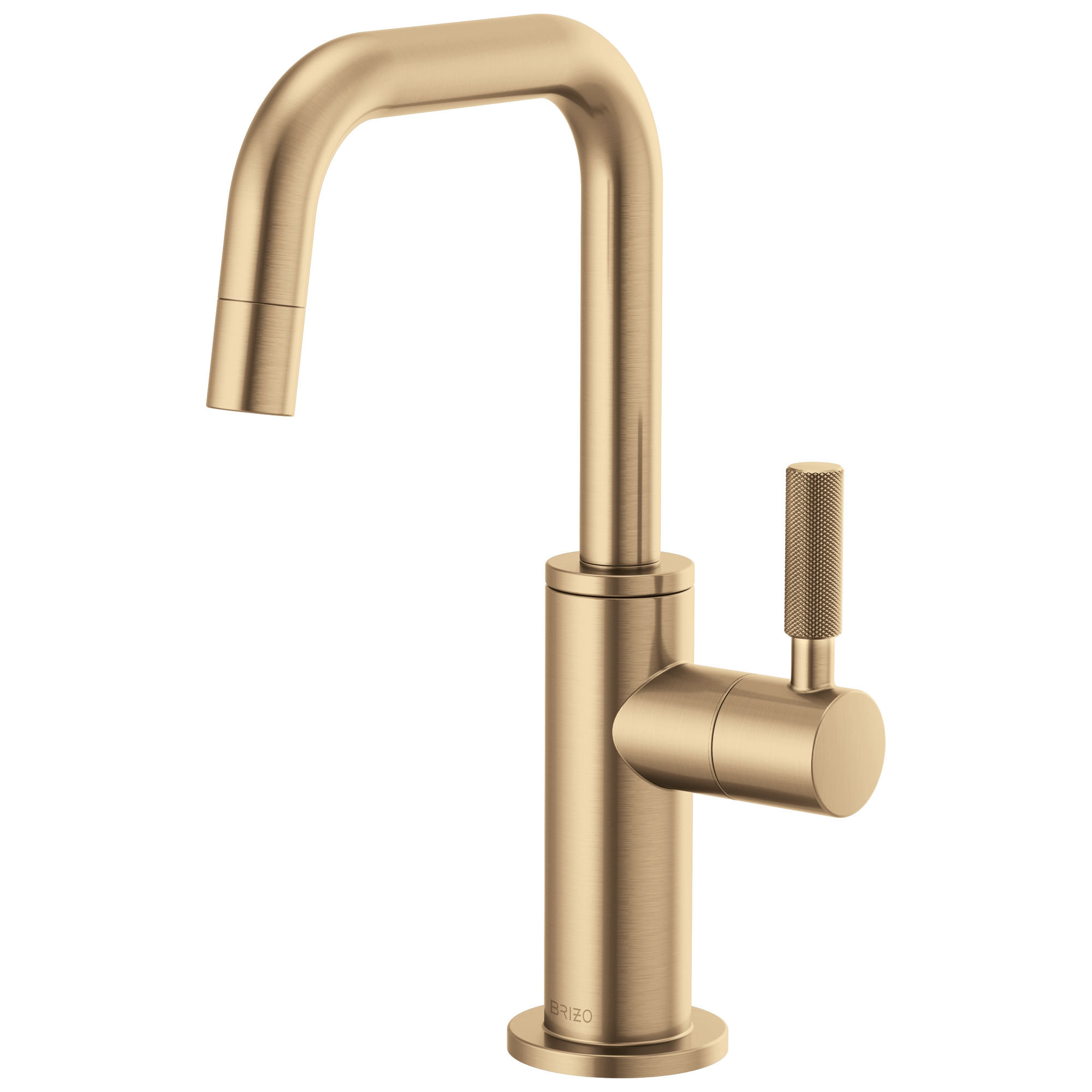 Brizo Litze® Beverage Faucet with Square Spout and Knurled Handle