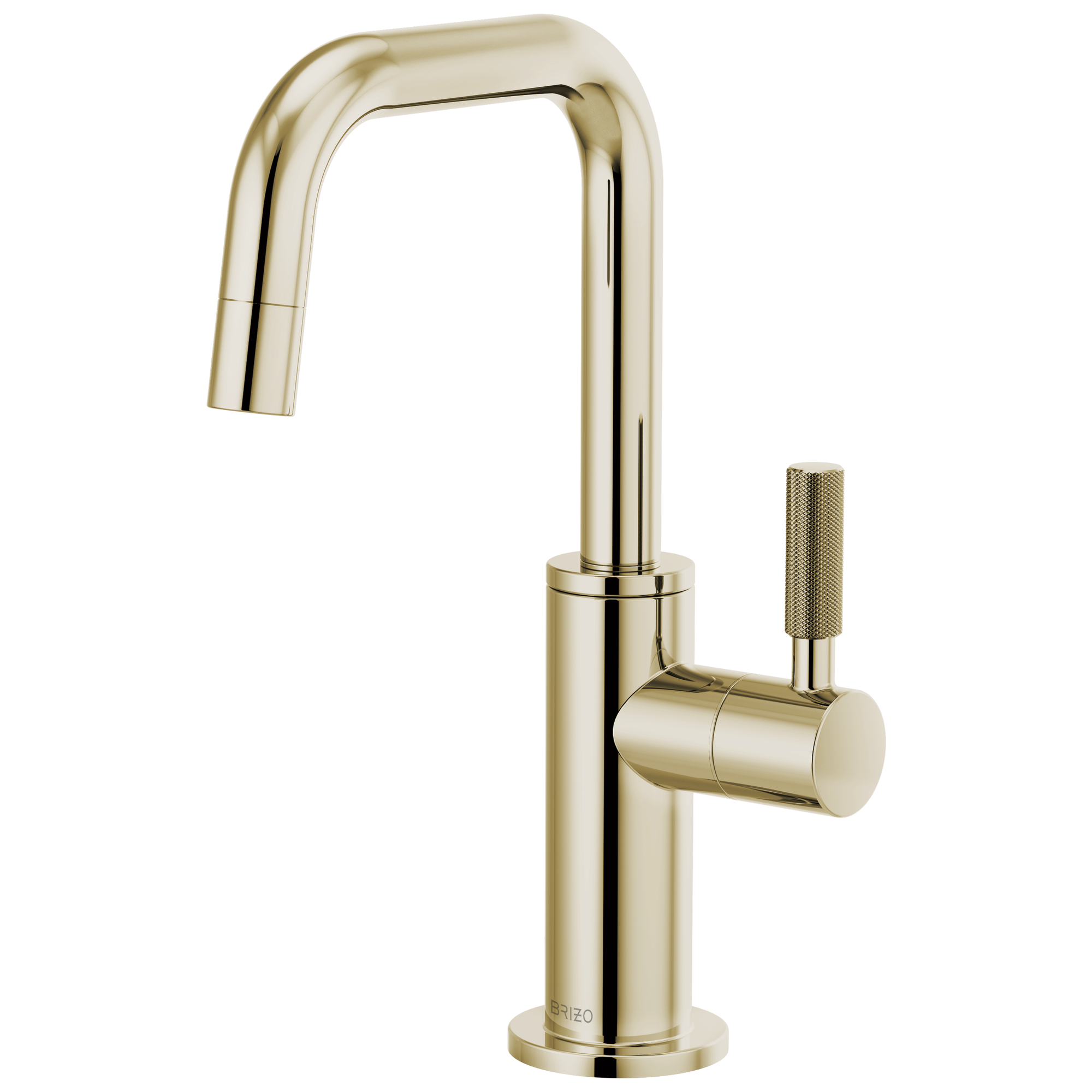 Brizo Litze® Beverage Faucet with Square Spout and Knurled Handle