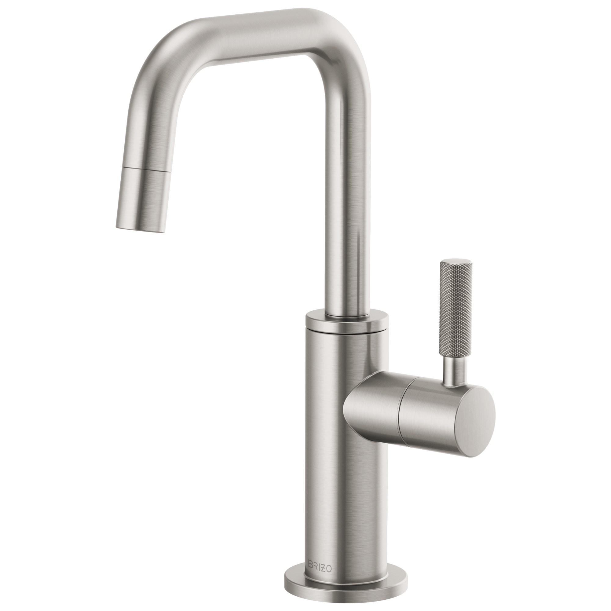 Brizo Litze® Beverage Faucet with Square Spout and Knurled Handle
