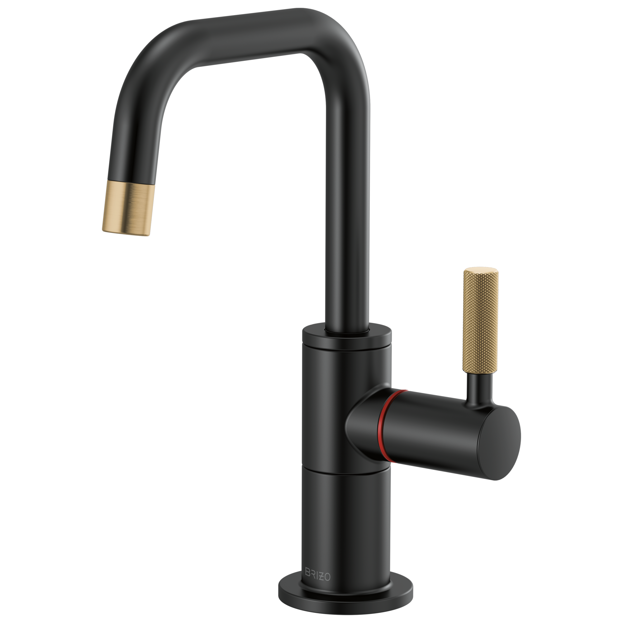 Brizo Litze® Instant Hot Faucet with Square Spout and Knurled Handle