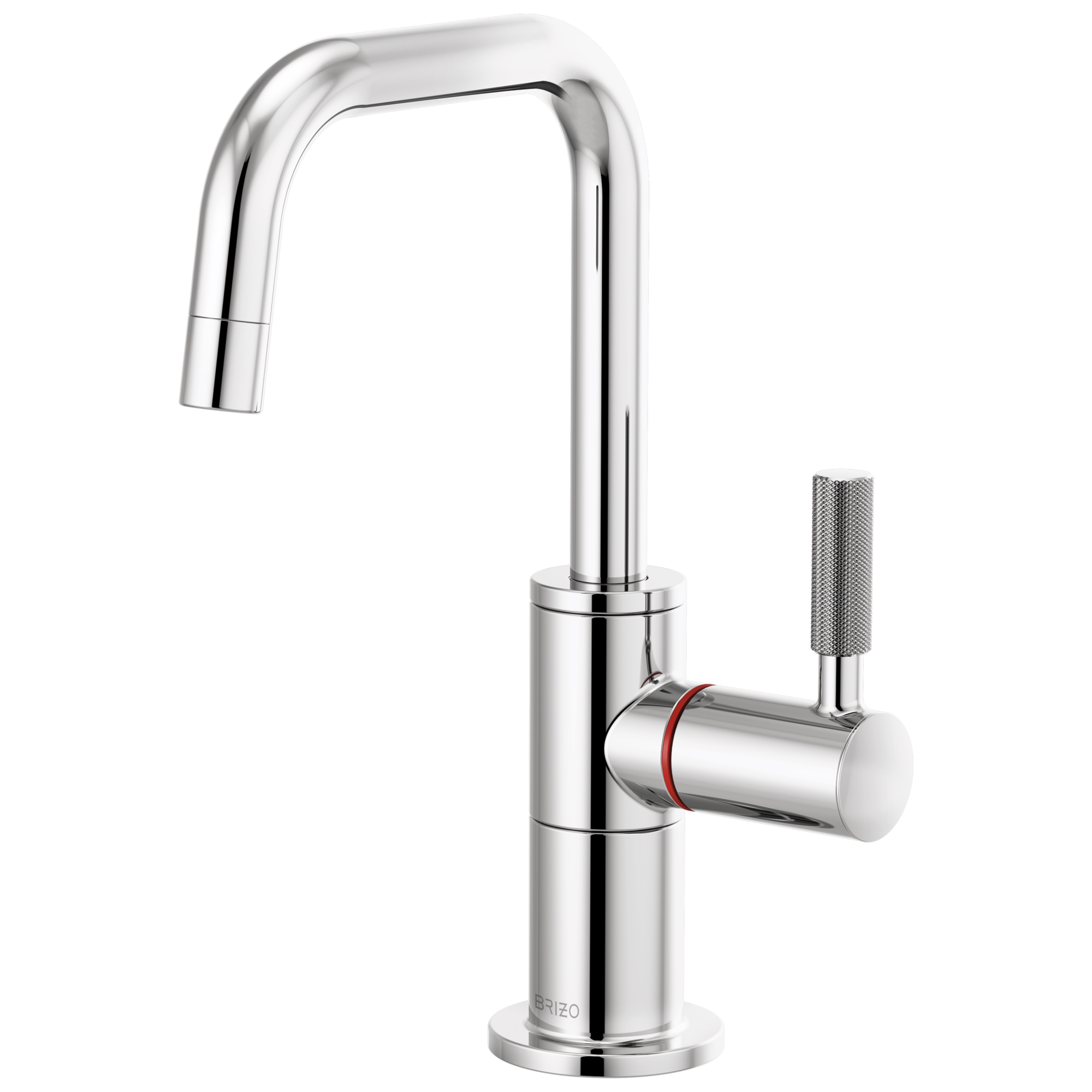 Brizo Litze® Instant Hot Faucet with Square Spout and Knurled Handle
