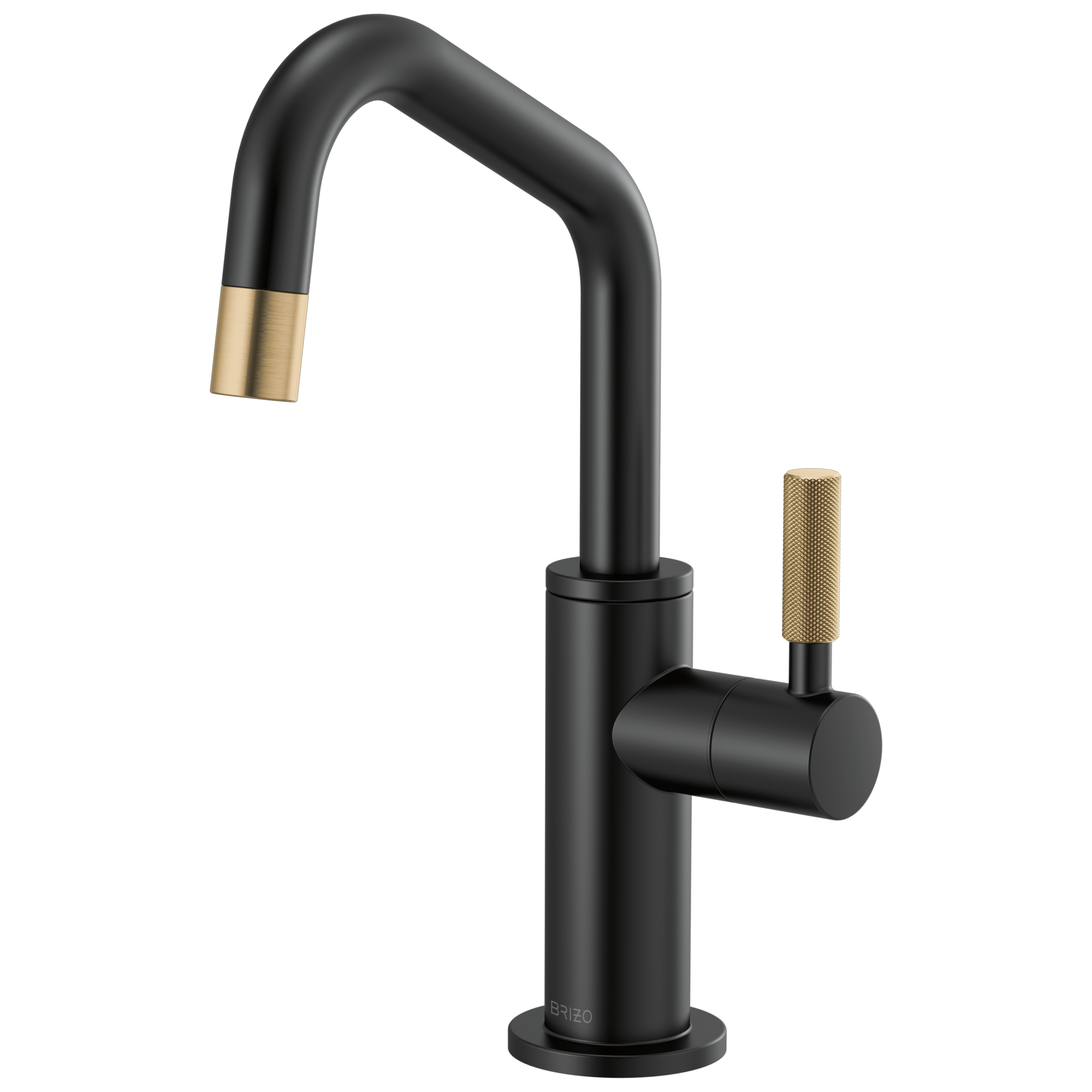 Brizo Litze® Beverage Faucet with Angled Spout and Knurled Handle