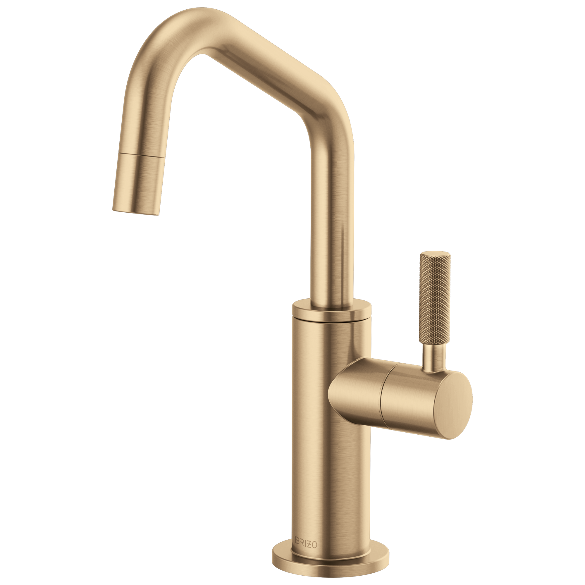 Brizo Litze® Beverage Faucet with Angled Spout and Knurled Handle