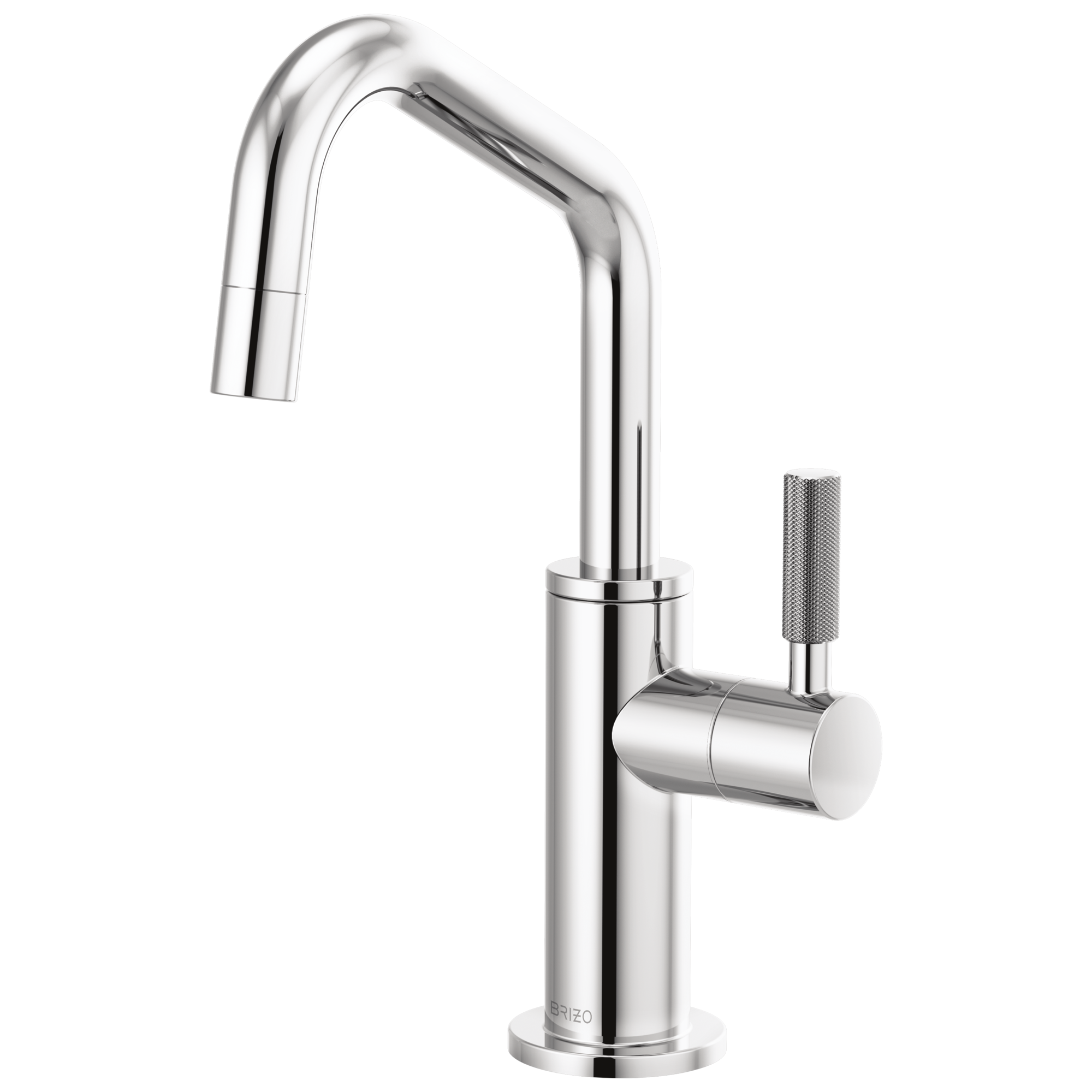 Brizo Litze® Beverage Faucet with Angled Spout and Knurled Handle