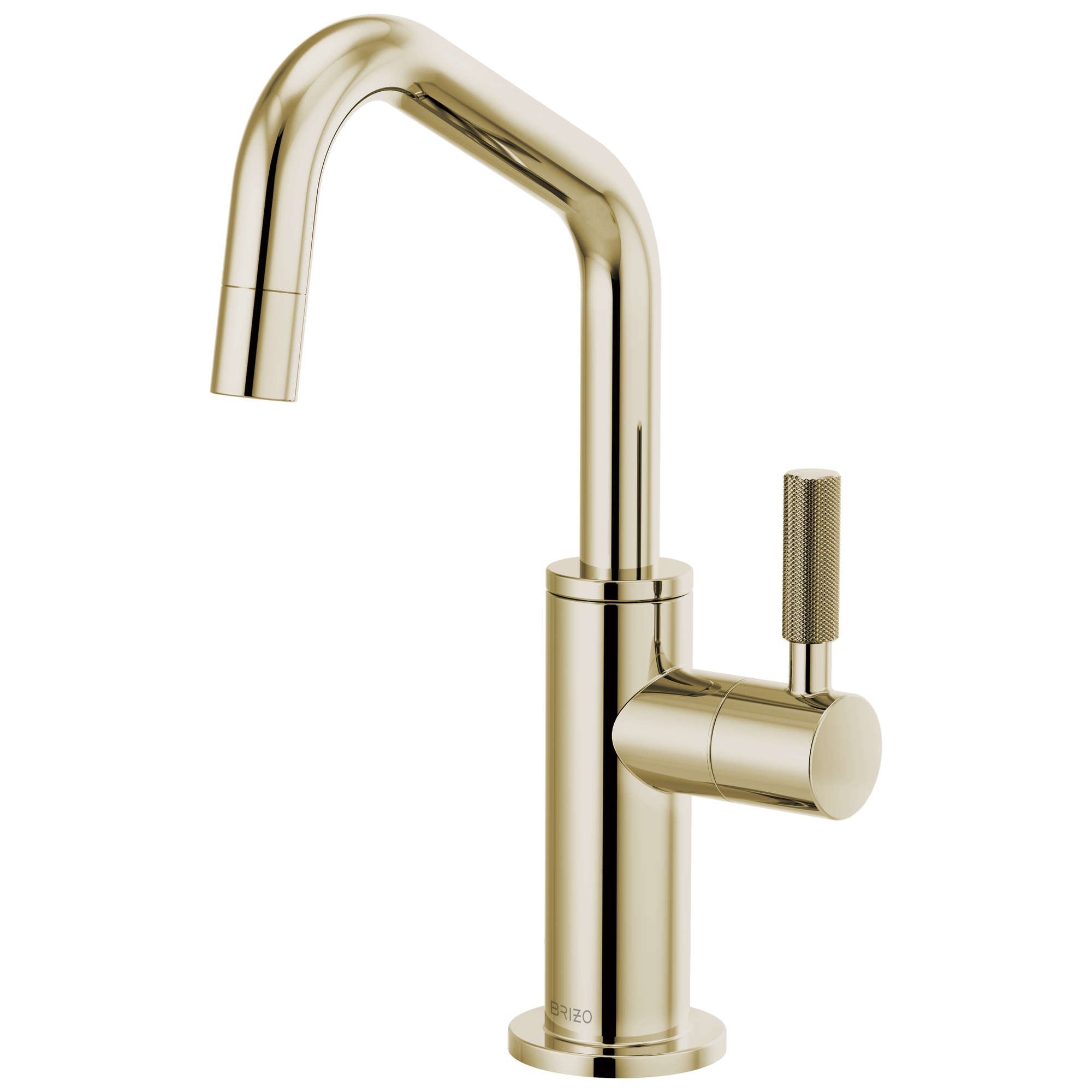 Brizo Litze® Beverage Faucet with Angled Spout and Knurled Handle
