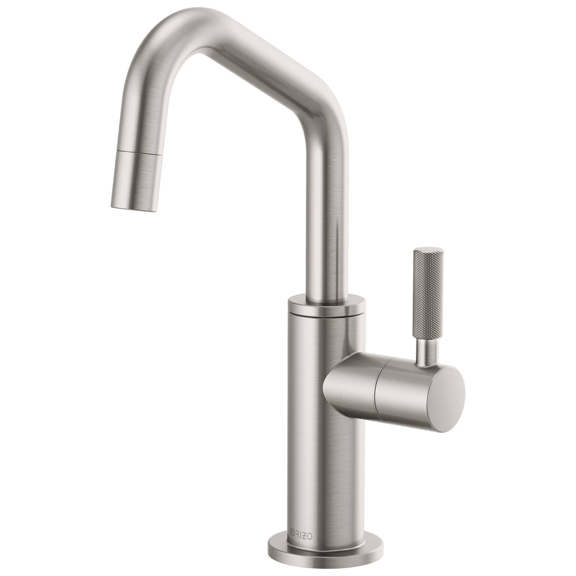 Brizo Litze® Beverage Faucet with Angled Spout and Knurled Handle