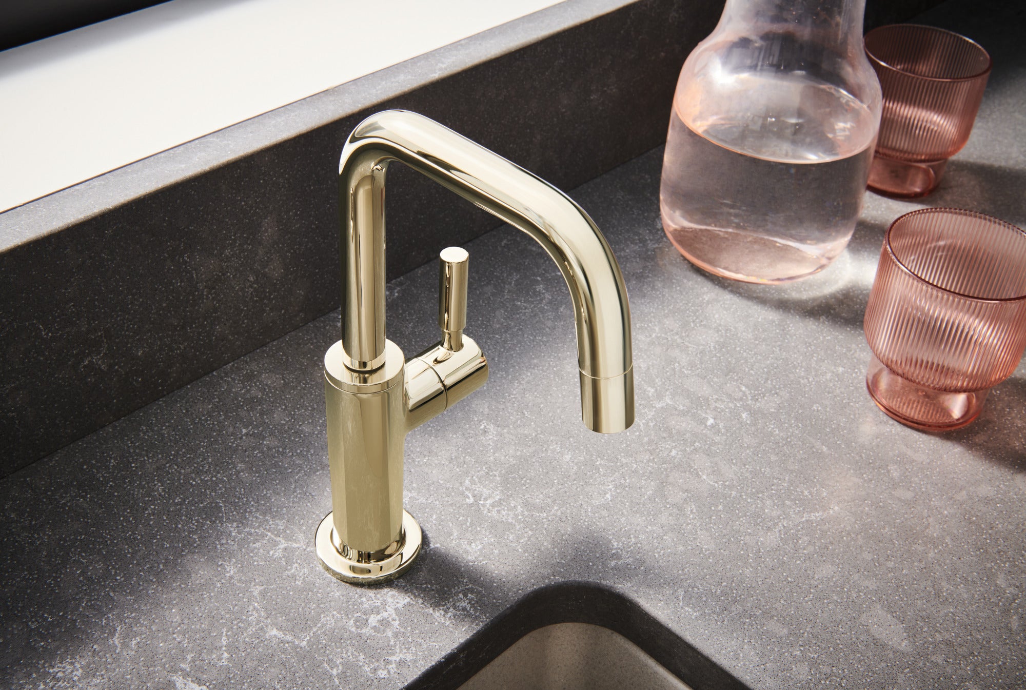 Brizo Odin® Beverage Faucet with Square Spout