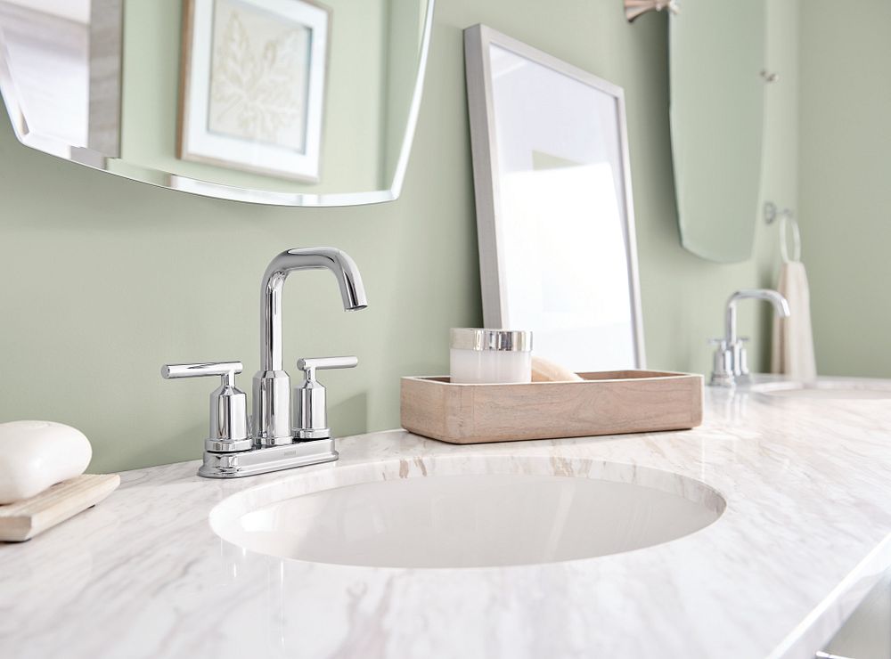 Gibson Two-handle Centerset Bathroom Sink Faucet