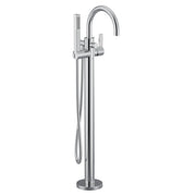 Cia one-handle tub filler includes hand shower