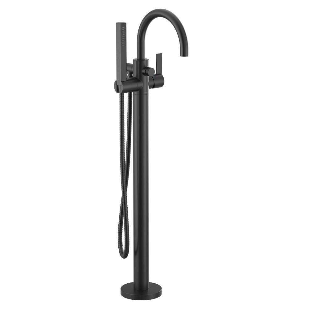 Cia one-handle tub filler includes hand shower