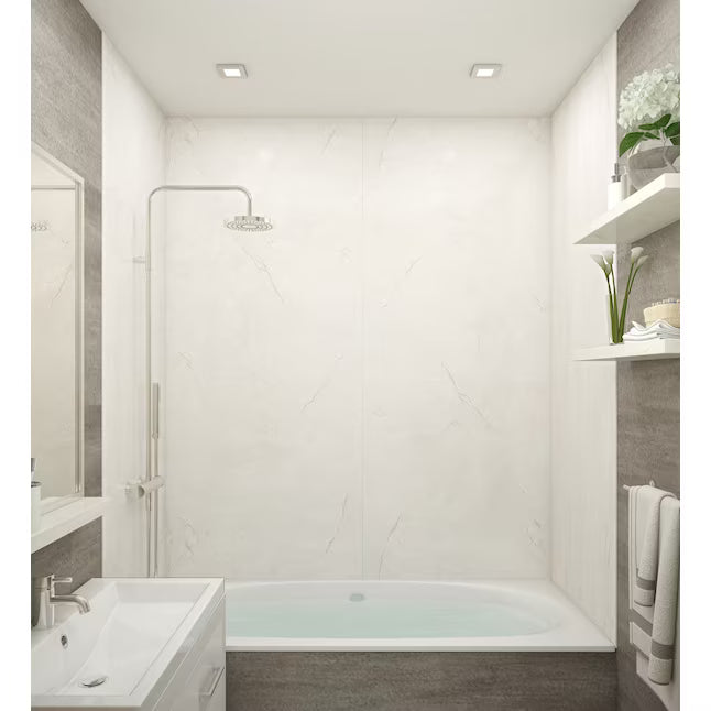 Wet Wall Waterproof Wall Panels Tuscany Marble