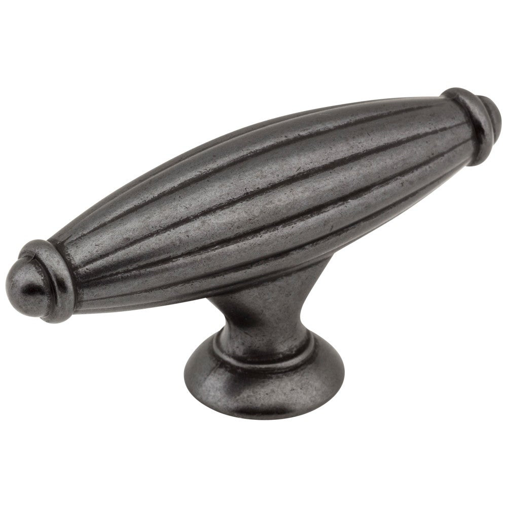 Hardware Resources 2-5/8" Brushed Oil Rubbed Bronze Glenmore Cabinet "T" Knob