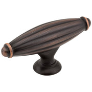 Hardware Resources 2-5/8" Brushed Oil Rubbed Bronze Glenmore Cabinet "T" Knob